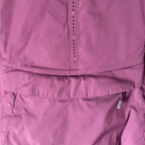 Lululemon Run For Cold Pimaloft Full Zip Jacket Plum Purple Women's Size 6 - Picture 7 of 8